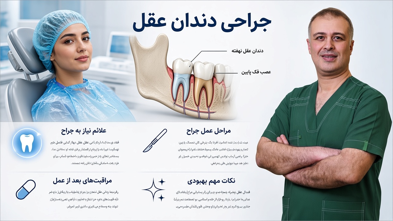 جراحی دندان عقل
